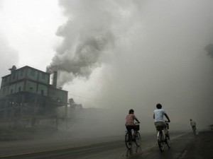 Pollution as a consequence of rapid industrialisation