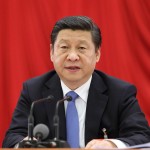 Xi Jinping addresses the third plenary meeting. Photo: Xinhua